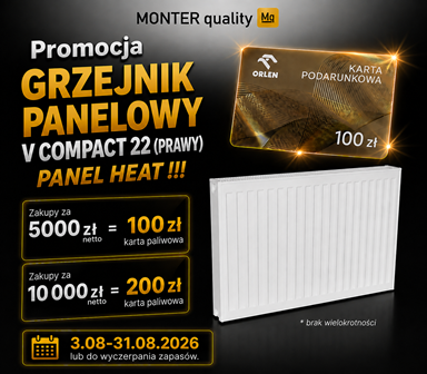 Promocja grzejniki MONTER quality